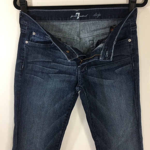 7 For All Mankind Denim - 7FAM 27 dojo light distressing